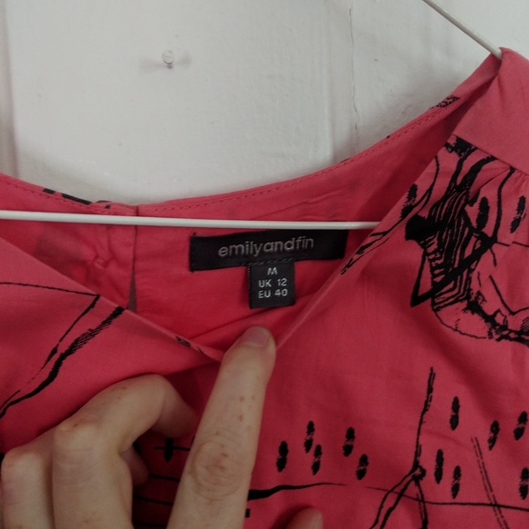 ASOS acrobatics midi dress - Picture 3 of 3